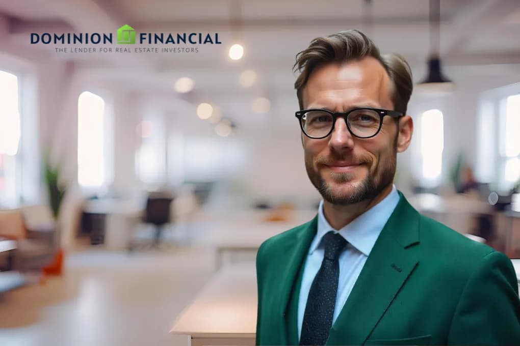 image of man in green suit jacket with glasses
