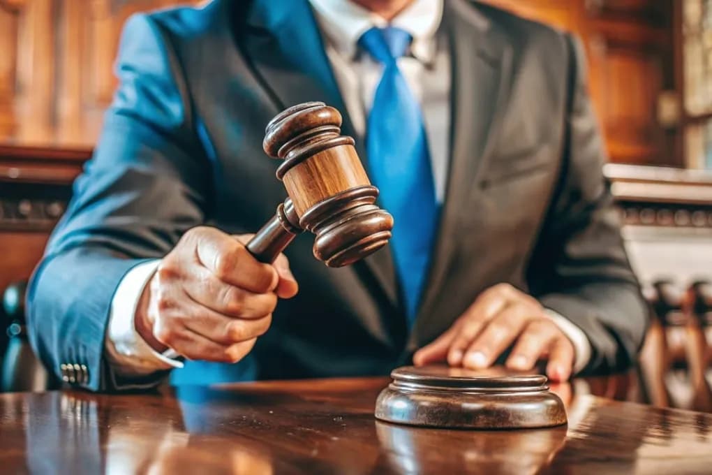 image of judge with a gavel