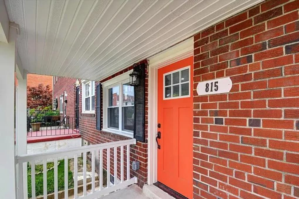 exterior image of home revitalized in Baltimore with the DASH fund