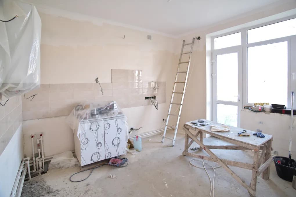 texas home under renovation