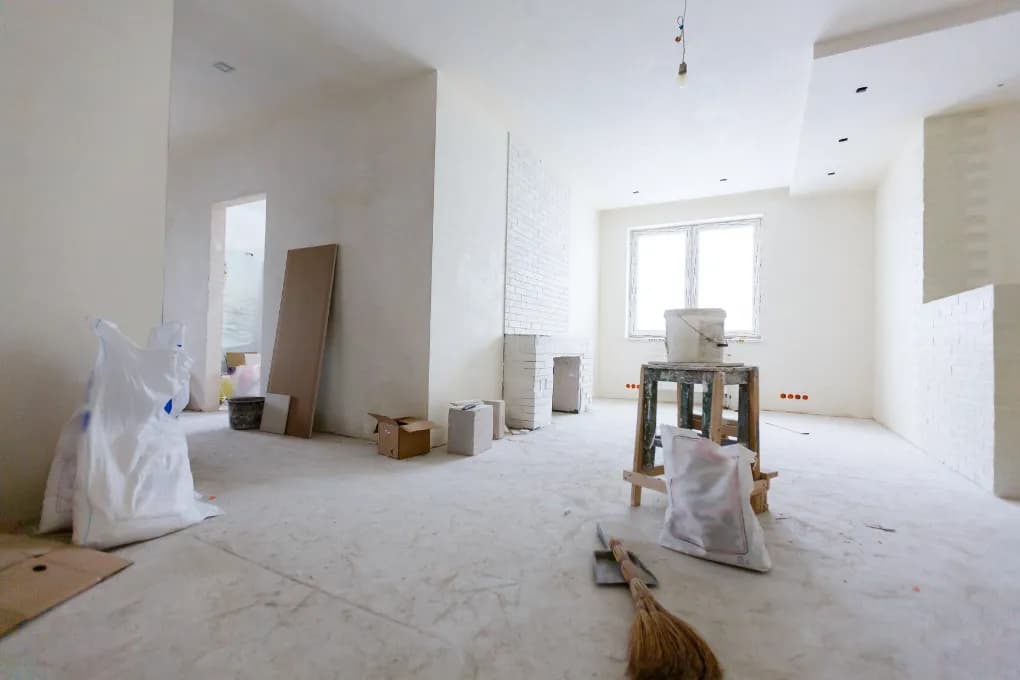 image of a house being flipped