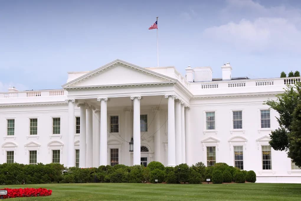 image of white house