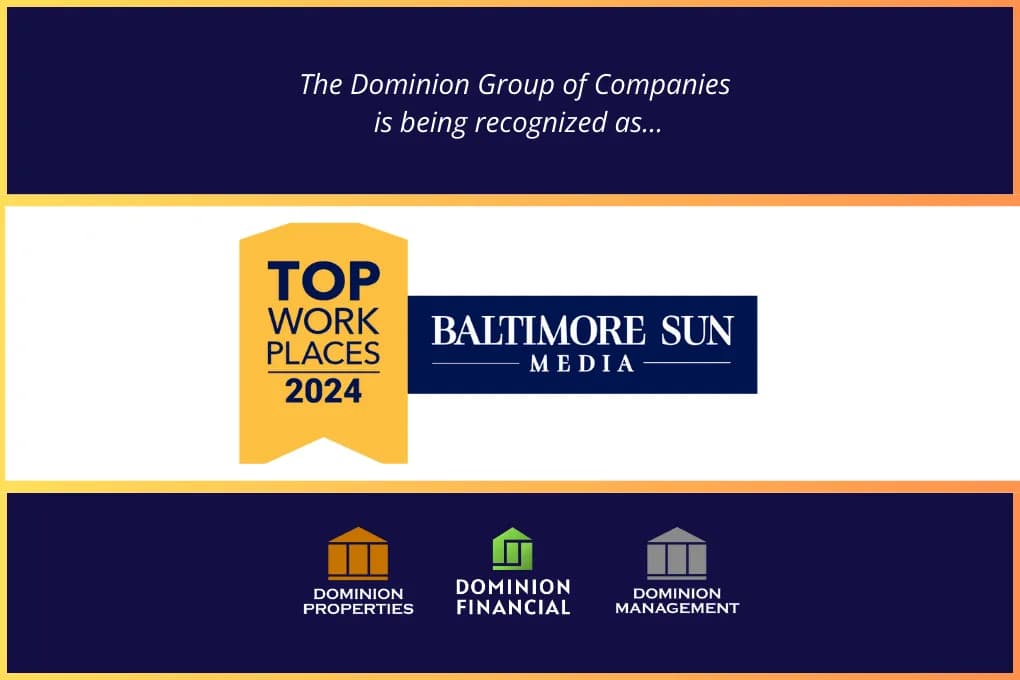 image of top workplace award by baltimore sun media in 2024